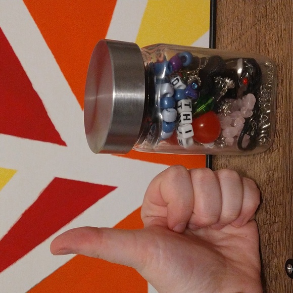 Alt/emo Jewelry Jar - Picture 5 of 5